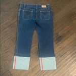 Diane Von Furstenberg  Red and Blue Denim Photo 3