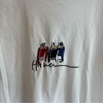 Sonia Rykiel Short Sleeve Embroidered Short Sleeve Tee Size Small White Photo 1