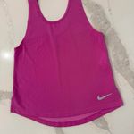 Nike ProMiler Breathe Athletic TankTop Womens XS Pink Activewear Workout Running Photo 1