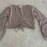 Princess Polly Cropped Long Sleeve Top Photo 0