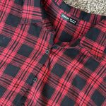 SheIn Red And Black Flannel Photo 1