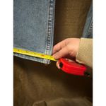 Wrangler NWT Billabong x  High Rise Super Flare Patched Jeans Blue Surf Size 26 Photo 7