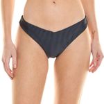 ONIA Chiara Bikini Bottom in Black Size Medium NWT Photo 1