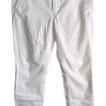 American Eagle AEO White Skinny Short Chino‎ Pants Photo 0