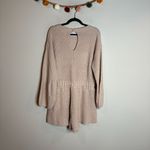 MABLE Johanna sweater romper in Taupe Tan Size M Photo 6