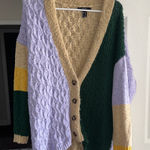 Forever 21 Multicolor Knit Cardigan Photo 0