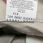 Levi's VTG 90s 951 Relaxed Fit Tapered Leg Khaki Cotton Jeans Women's Size 10M Photo 8