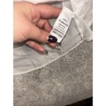 James Perse Standard  Contrast Ribbed Panel Cotton Button Down Top White 3 Photo 6