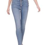 Banana Republic  High Rise Button Fly Skinny Jeans 26 Photo 0