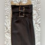 Tibi Anton Black Stretch Buckle Ankle Cuff Pants/Joggers SZ 2 Photo 7