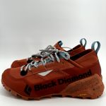 Black Diamond  Trail Running Shoes Lace Up Vibram Outdoor Athletic Orange NWOT 8 Photo 2