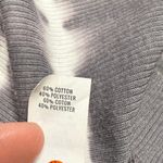 Aerie  White and Gray Tie-Dye Sleeveless Tank Top Photo 4