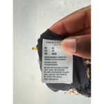 American Eagle Tops Floral Lace up Blouse Office Siren Cottagecore SIZE XS Photo 6