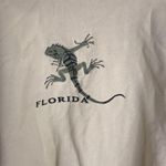 Vintage classic Florida iguana pullover sweatshirt size medium Photo 4