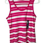 Gap  Pink & White Sleeveless Casual Style Tank Sz S Photo 0