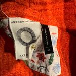 Anthropologie  Akemi + Kin Sweater XS Orange Waffle Knit Wrap Cardigan Fall Women Photo 1