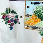 Jerzees Rare Vintage  Gardening Graphic Puffy Glitter T-Shirt LARGE Photo 14