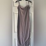 SKIMS  NWT Fits Everybody Lace Long Slip Dress Zinc size large Limited Edition Photo 4