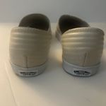 Vans Women's Slip On Skimmer Moto Leather Birch Casual 5 NIB New Photo 3