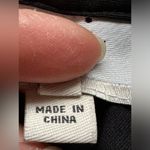 ECI  New York Black Midi Lace & Sequence Skirt Sz M. Closure Zipper On Side. Photo 8