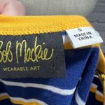 Bob Mackie wearable art embroidered Daisy top size small Photo 7