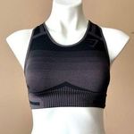 Gymshark | Black Layered Racerback Sports Bra Sz XS Photo 0