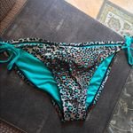 Teal Push up Halter Bikini Top Green Photo 2