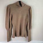 Walter Baker  ribbed high neck puff sleeves sweater size  small‎ Photo 1