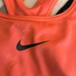 Nike Coral Orange Sports Bra No Padding Photo 2
