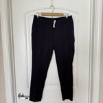 Loft ‎ Outlet Navy Red Curvy Size 8 Skinny Plaid Ankle Casual Pants NWT Photo 1