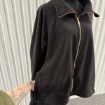 Calvin Klein Performance Women’s Black Zip Up Fleece Jacket Size 2X Photo 2