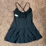 Aerie  Offline‎ Black Crisscross Strap Athletic Tennis Dress Mini Size Medium NWT Photo 4