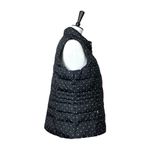 Charter Club  Vest Quilted Puffer Snap Closure Black Polka Dot Women’s Size PXL Photo 1