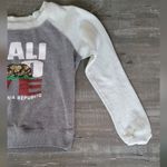California Republic Varsity Sweatshirt Women's Sz M Gray Size M Photo 9