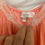 Entro Embroidered Coral Dress/Blouse Photo 5