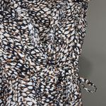 Free People  French Quarter Wrap Dress XS Jet Combo Multicolor Ruffle Mini Boho Photo 3