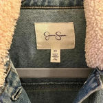 Jessica Simpson Womens Distressed Jean Jacket blue XS Photo 4