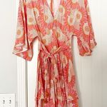 Figue Malia Mini Dress Celestial Moon Orange Size XS Photo 0