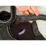 Free People  | All The Right Moves Gray and Black Beaded Tweed Lace Dress | Sz 4 Photo 7