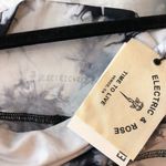 Electric & Rose Womens Leggings Activewear Tie Dye Stretch Black White XL Photo 2