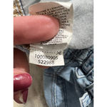 Vintage Garage Denim Cargo Jeans Womens Size 26 Light Wash Multi Photo 8