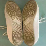 Nasty Gal White Chunky Platform Canvas Sneakers Size 6 Photo 8