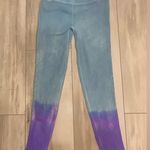 Spiritual Gangster NWT Purple and Blue Tie Dye Self Love Leggings, size small Photo 10