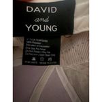 David and Young Quilted Hat Baseball Cap Women's cream Blush Soft Tan Photo 3