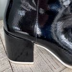 mix no. 6  Shiny Black Ankle Booties Photo 3