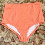 Urban Outfitters  Out From Under Coral High Rise Bikini Bottoms M Photo 0