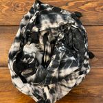 Black And White Tie Dye Scarf Photo 1