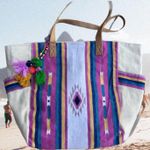 No Boundaries Beach Bag NWT Shoulder Tote Canvas Pool Vacation  Photo 5