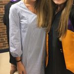 J.Crew  Factory Striped 3/4 sleeve dress Photo 3