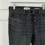 Nili Lotan Lace Up Vianca Jeans Black Size 25 Photo 8